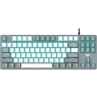 Клавиатура Aula F3287 Keycap KRGD Blue Switch UA Grey/White (6948391240954) Клавиатура Aula F3287 Keycap KRGD Blue Switch UA Grey/White (6948391240954)