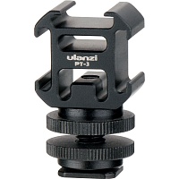 Потрійний адаптер холодний черевик Ulanzi PT-3S - придбати в Дніпрі, Україні: ціна, характеристики | інтернет-магазин TOUCH Потрійний адаптер холодний черевик Ulanzi PT-3S - придбати в Дніпрі, Україні: ціна, характеристики | інтернет-магазин TOUCH