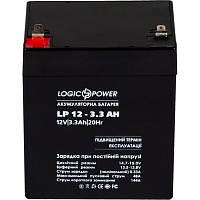Аккумулятор LogicPower Silver AGM 12V (12V/3.3Ah/40Wh) (3225)