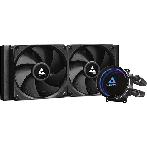 Система водяного охолодження Chieftec Iceberg 240 Dark (CLC-240-BLK) - придбати в Дніпрі, Україні: ціна, характеристики | інтернет-магазин TOUCH