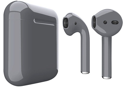 Навушники Apple AirPods 2 Grey Gloss (MV7N2) - придбати в Дніпрі, Україні: ціна, характеристики | інтернет-магазин TOUCH