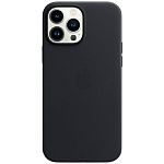 Чехол Leather Case с MagSafe для Apple iPhone 13 Pro Max Midnight (MM1R3)