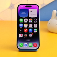Смартфон Apple iPhone 14 Pro 128GB eSIM Deep Purple (MQ0E3) Б/У