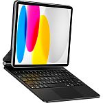 Чохол-клавіатура WiWU Magic Keyboard для Apple iPad 10.9" (2022)/ iPad 11 (2025) Black (6936686409667)