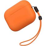 Чехол Blueo Liquid Silicone Case для Apple AirPods Pro 3 Orange