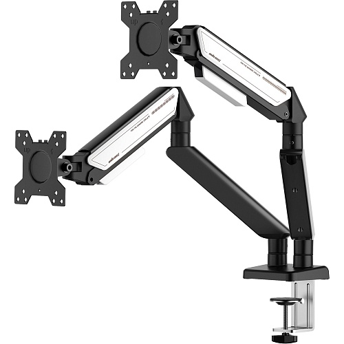 Настільне кріплення для монітора Anda Seat Stealth II Duo Black White (AD-W-A6D-2S-BW) - придбати в Дніпрі, Україні: ціна, характеристики | інтернет-магазин TOUCH Настільне кріплення для монітора Anda Seat Stealth II Duo Black White (AD-W-A6D-2S-BW) - придбати в Дніпрі, Україні: ціна, характеристики | інтернет-магазин TOUCH
