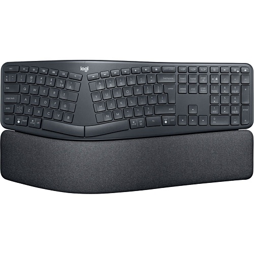 Клавиатура Logitech ERGO K860 Bluetooth/Wireless UA Black (920-010108)