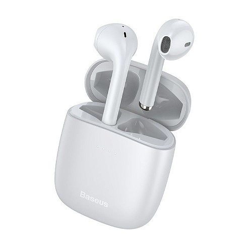 Наушники Baseus Encok True Wireless Earphones W04 (White)