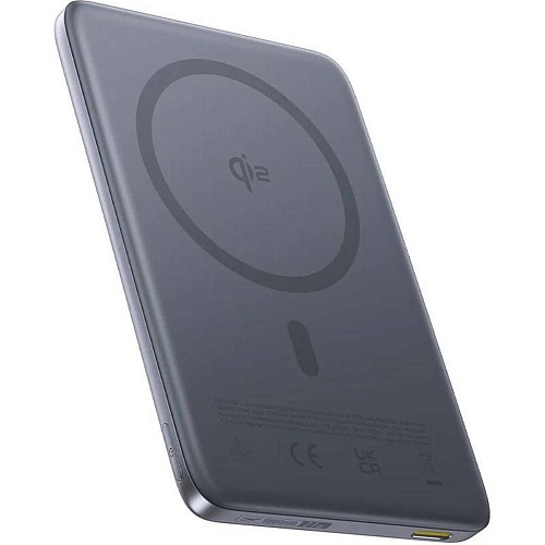 Зовнішній акумулятор Baseus PicoGo Ultra Slim Qi2 10000mAh 27W Gray (E0027200) - придбати в Дніпрі, Україні: ціна, характеристики | інтернет-магазин TOUCH