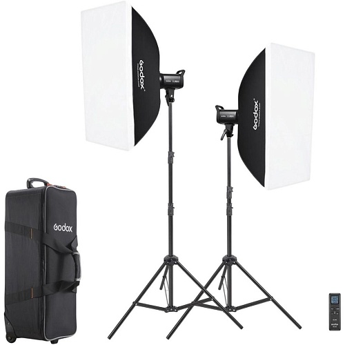 Студийный свет Godox SL100D-K2 Softbox Kit 