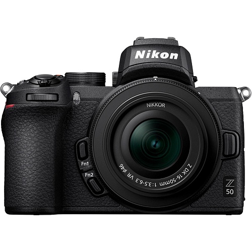 Бездзеркальний фотоапарат Nikon Z 50 Kit DX 16-50mm f/3.5-6.3 VR (VOA050K001) - придбати в Дніпрі, Україні: ціна, характеристики | інтернет-магазин TOUCH