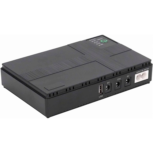 Джерело безперебійного живлення (ДБЖ) для роутера Voltronic DC1018 Black - придбати в Дніпрі, Україні: ціна, характеристики | інтернет-магазин TOUCH