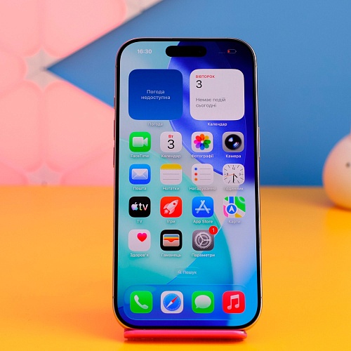 Смартфон Apple iPhone 16 Pro 128GB Natural Titanium (MYNG3) Б/У