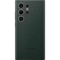 Чехол Epik Leather Case для Samsung Galaxy S24 Ultra Pine Green AAA