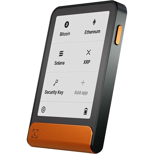 Криптогаманець Ledger Flex Black/Orange - придбати в Дніпрі, Україні: ціна, характеристики | інтернет-магазин TOUCH