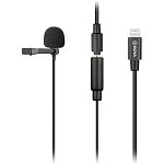 Петличный микрофон для iPhone Boya BY-M2