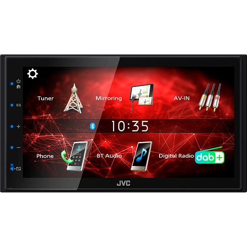 Автомагнітола JVC KW-M27DBT - придбати в Дніпрі, Україні: ціна, характеристики | інтернет-магазин TOUCH