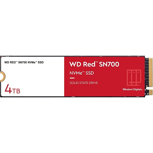 SSD накопитель WD Red SN700 4TB (WDS400T1R0C)
