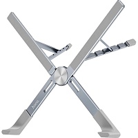 Подставка для ноутбука Hoco PH51 X Bystander Metal Folding Laptop Holder Metal Grey