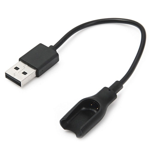 Зарядное устройство Xiaomi Mi Fit USB Charger для Mi band 3 (Black) Зарядное устройство Xiaomi Mi Fit USB Charger для Mi band 3 (Black)
