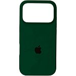 Чехол Silicone Case для Apple iPhone 17 Pro Max Dark Green AA