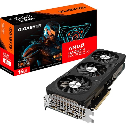 Відеокарта Gigabyte Radeon RX 7600 XT Gaming OC 16G (GV-R76XTGAMING OC-16GD) UA - придбати в Дніпрі, Україні: ціна, характеристики | інтернет-магазин TOUCH