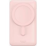 Внешний аккумулятор Baseus Magnetic Bracket Wireless 10000mAh 20W Pink (PPCX000204)