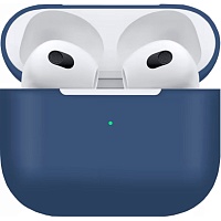 Чехол Silicone Case для Apple AirPods 3 Midnight Blue Чехол Silicone Case для Apple AirPods 3 Midnight Blue