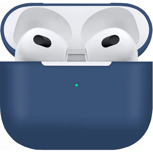 Чохол Silicone Case для Apple AirPods 3 Midnight Blue - придбати в Дніпрі, Україні: ціна, характеристики | інтернет-магазин TOUCH