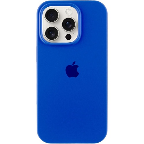 Чехол Silicone Case для Apple iPhone 16 Pro Capri Blue AA