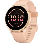 Смарт-годинник Garmin Vivoactive 6 Metallic Pink Dawn with Pink Dawn Band (010-02985-03)