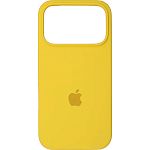 Чехол Silicone Case для Apple iPhone 17 Pro Max Sunny Yellow AA