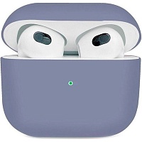 Чехол Ultrathin Silicone Case для Apple AirPods 3 Lavender Grey
