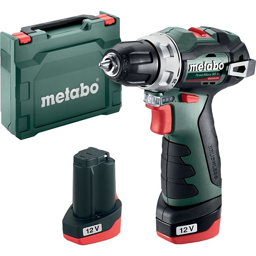 Дриль-шуруповерт Metabo PowerMaxx BS BL (601721500) - придбати в Дніпрі, Україні: ціна, характеристики | інтернет-магазин TOUCH