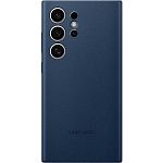 Чехол Epik Leather Case для Samsung Galaxy S24 Ultra Navy Blue AAA