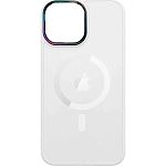 Чохол TPU+Glass Sapphire Mag Evo case для Apple iPhone 14 Pro White