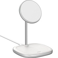 Беспроводное зарядное устройство Baseus Swan Magnetic 15W Desktop Bracket White (WXSW-02)