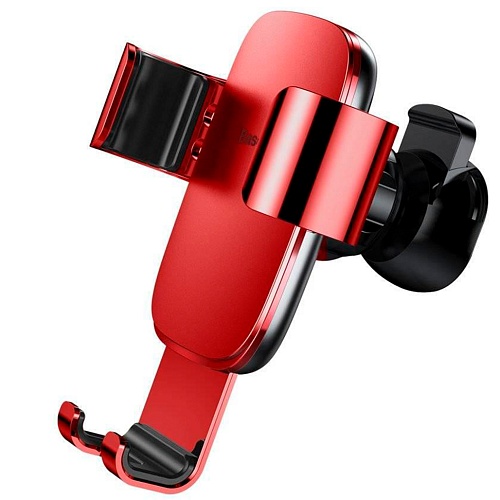 Автодержатель Baseus Metal Age Gravity Air Outlet Version (SUYL-D09) Red