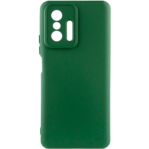Чехол Epic Lakshmi Full Cam Silicone Cover для Xiaomi 11T/Xiaomi 11T Pro (Dark Green)