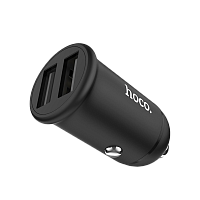 Автомобильное зарядное устройство Hoco Z30 Car Charger 2USB 3.1A (Black)