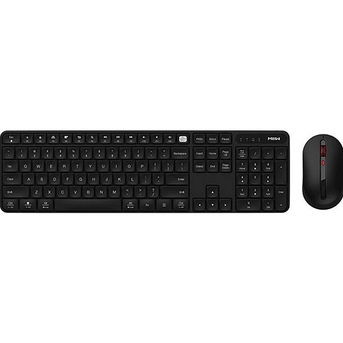 Комплект (клавиатура + мышь) Xiaomi MiiiW Wireless Silent Combo MWWC01 (Black)