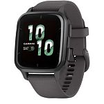 Смарт-годинник Garmin Venu Sq 2 Slate Aluminium Bezel with Shadow Grey Case and Silicone Band (010-02701-10)