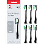 Насадка для зубной щетки Oclean P1C5 B06 Professional 6шт Black (6970810553864)