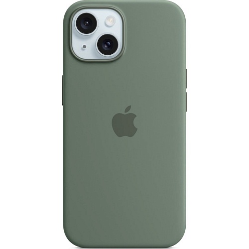 Чохол Apple Silicone Case with MagSafe для iPhone 15 Cypress (MT0X3ZM/A) - придбати в Дніпрі, Україні: ціна, характеристики | інтернет-магазин TOUCH