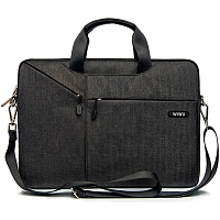 Сумка для ноутбука WiWU City Commuter Bag 15.6" Black (6973218931517)