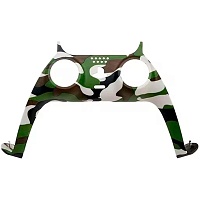 Накладка на геймпад Epik для DualSense Controller Green Camouflage 