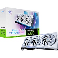 Видеокарта MSI GeForce RTX 5070 12G Gaming Trio OC White (G5070-12GTCW) EU Видеокарта MSI GeForce RTX 5070 12G Gaming Trio OC White (G5070-12GTCW) EU