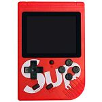 Ретро ігрова приставка SUP Game Box Dendy 400 in 1 AV Red
