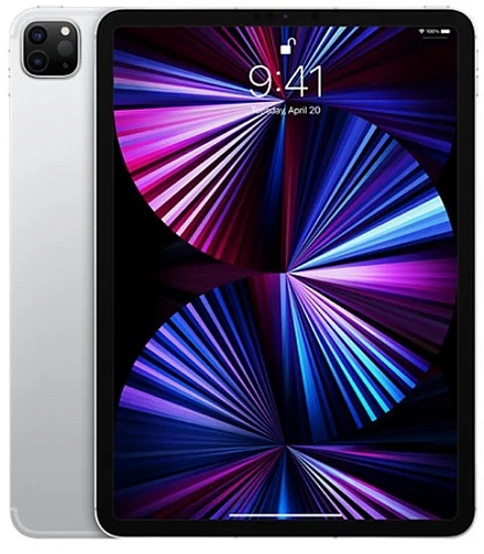 Планшет Apple iPad Pro 11" M1 (2021) Wi-Fi + Cellular 1TB Silver (MHWD3)