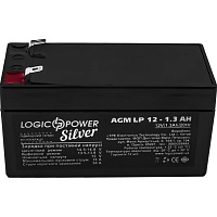 Аккумулятор LogicPower Silver AGM 12V (12V/1.3Ah/15Wh) (2674) Аккумулятор LogicPower Silver AGM 12V (12V/1.3Ah/15Wh) (2674)